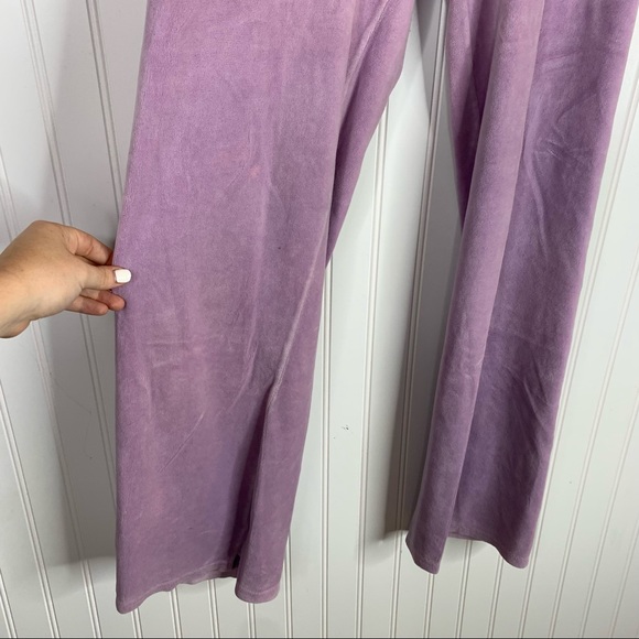 Juicy Couture Purple Velour Pants Size Small - Picture 7 of 7